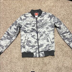 Columbia Gray Camo Jacket